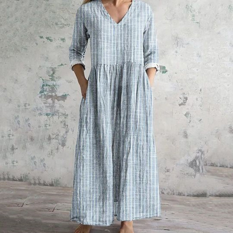 Petra™ | Vestido informal a rayas