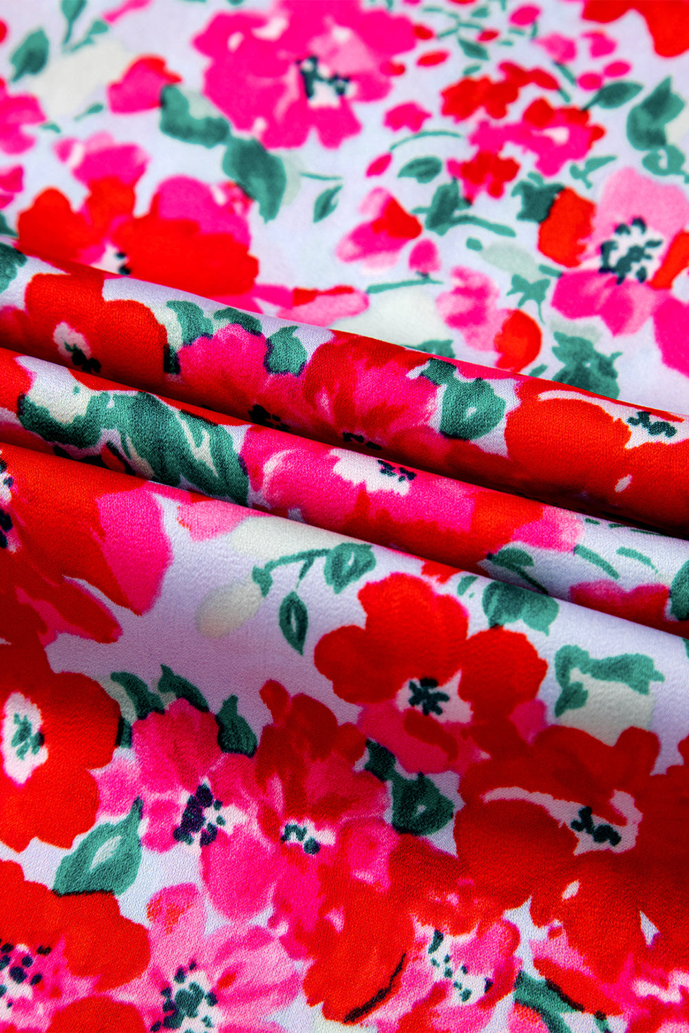 Irissa™ | Vestido largo azul cielo con estampado floral