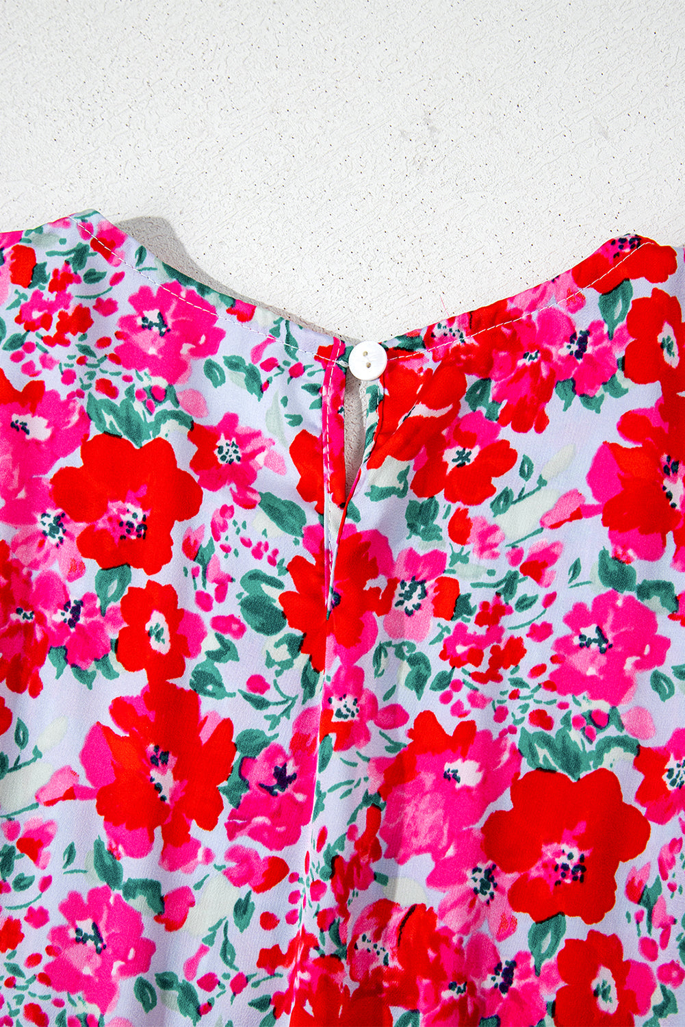 Irissa™ | Vestido largo azul cielo con estampado floral