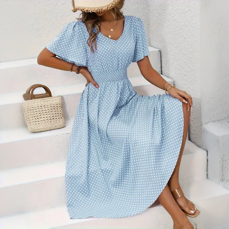 Hazel™ | Vestido informal con lunares