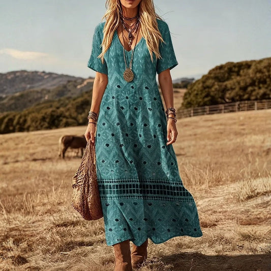 Cadence™ | Vestido vintage informal