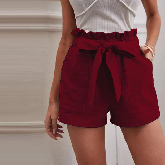 Melun™ | Pantalones cortos informales de un solo color