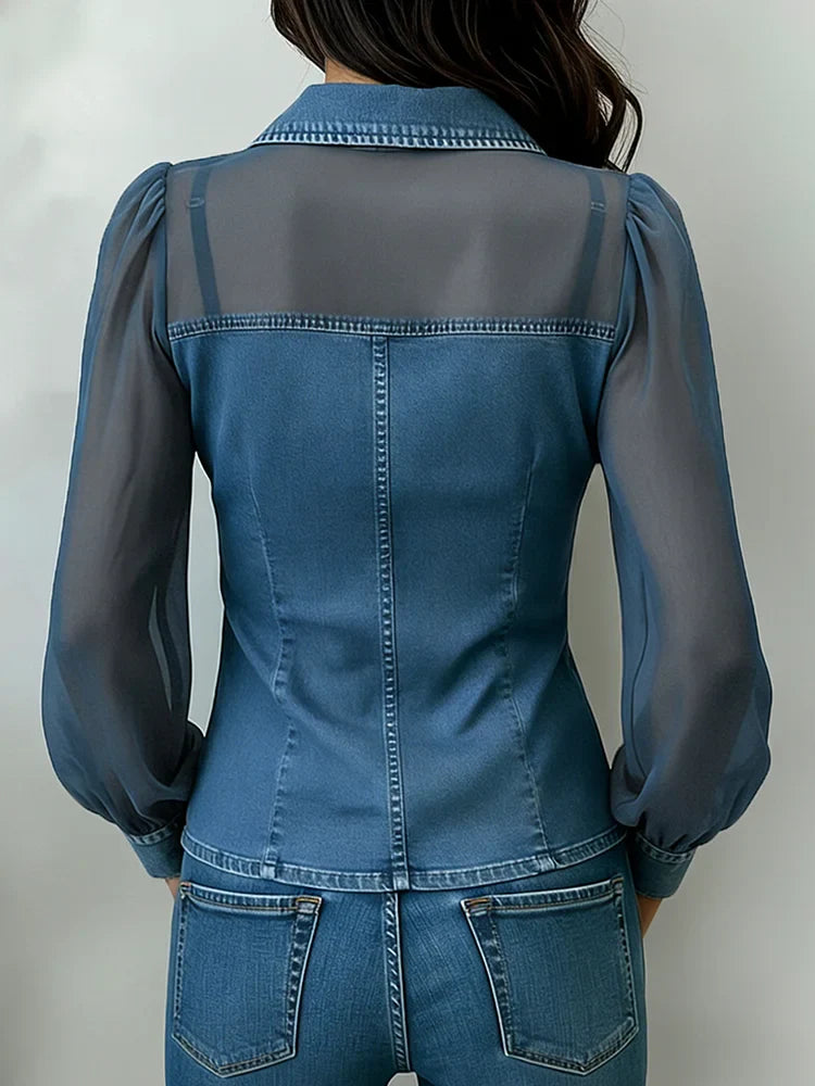 Stemna™ | Camisa vaquera informal