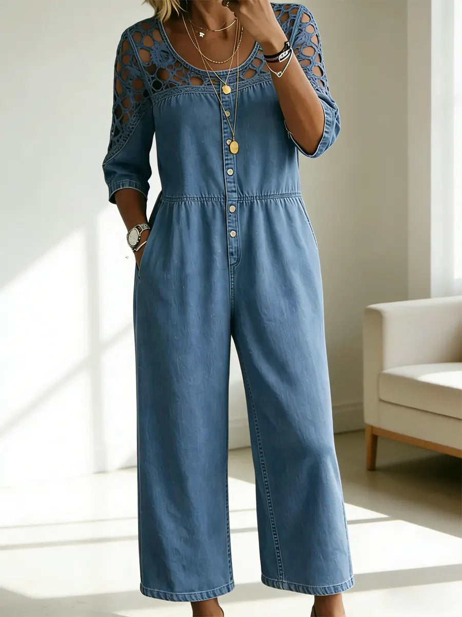 Ivonix™ | Camisa informal de algodón plisada para mujer