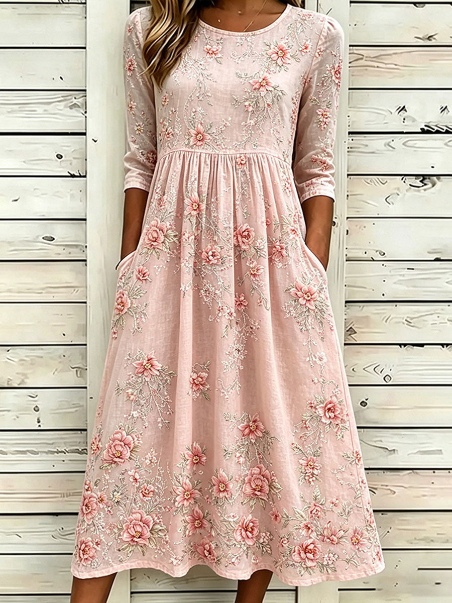 Zyn™ | Vestido informal con estampado floral para mujer
