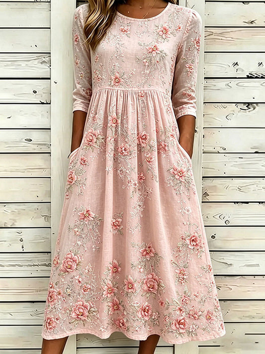 Zyn™ | Vestido informal con estampado floral para mujer